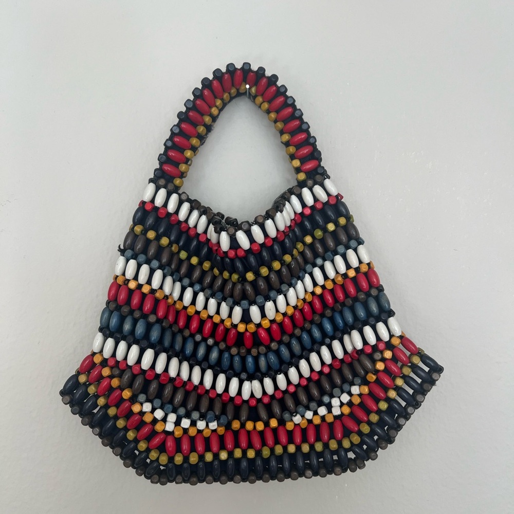 Beaded mini purse